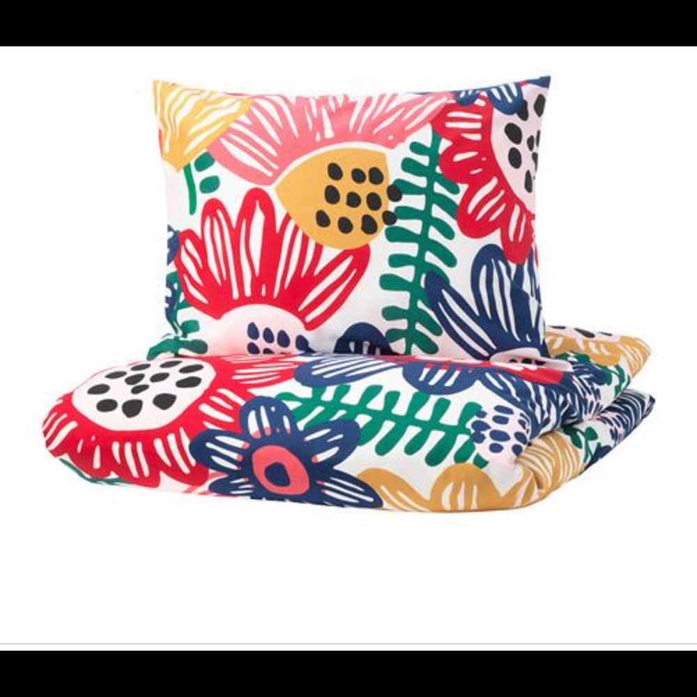 100% Cotton IKEA Sommaraster Twin Duvet Cover